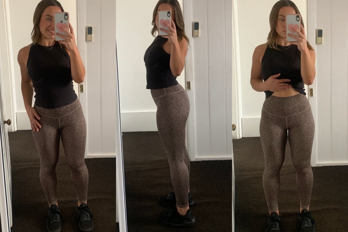 Famous crossover leggings that went viral on Tik tok in XS (they