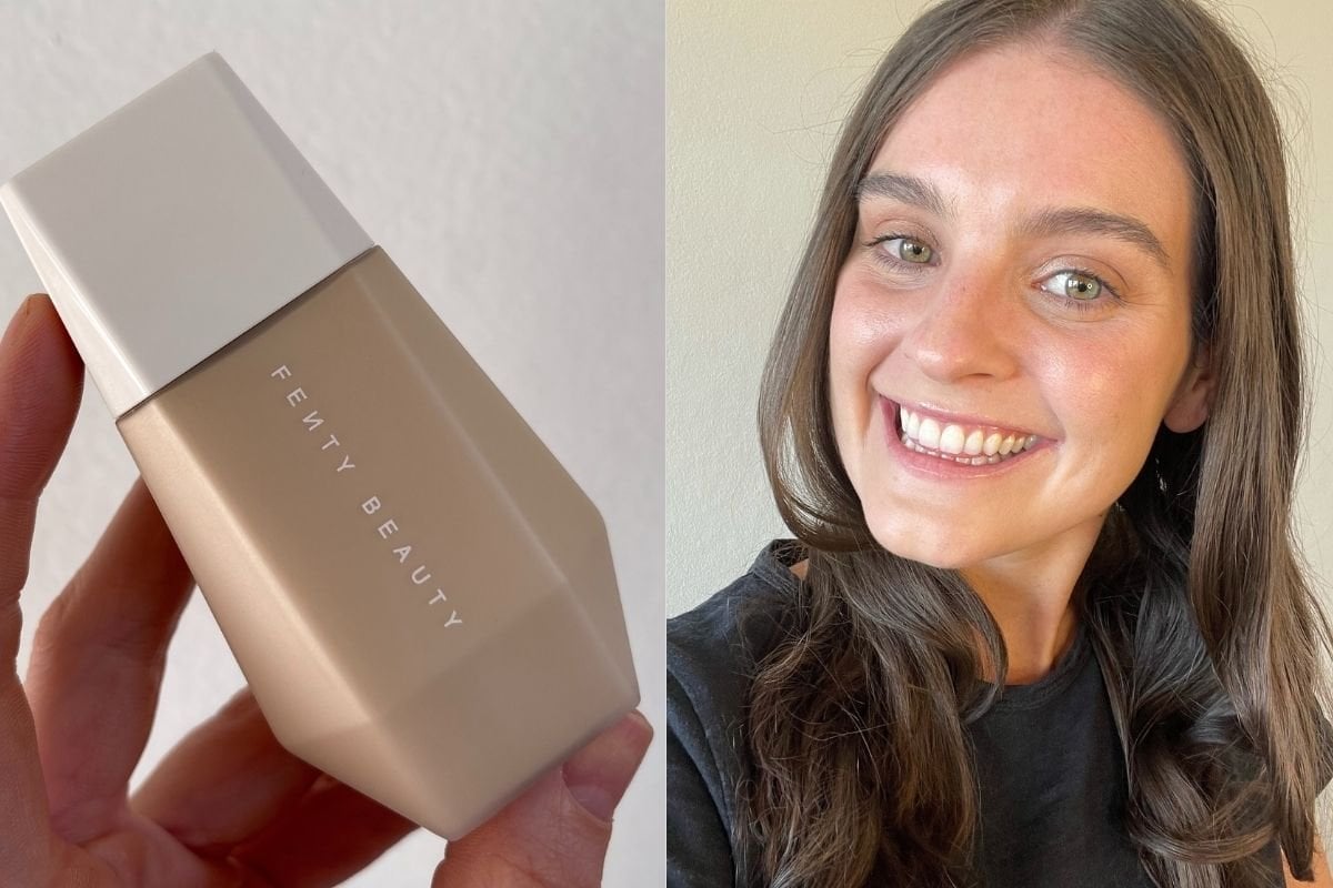 An honest review of Fenty Beauty Skin Tint foundation.