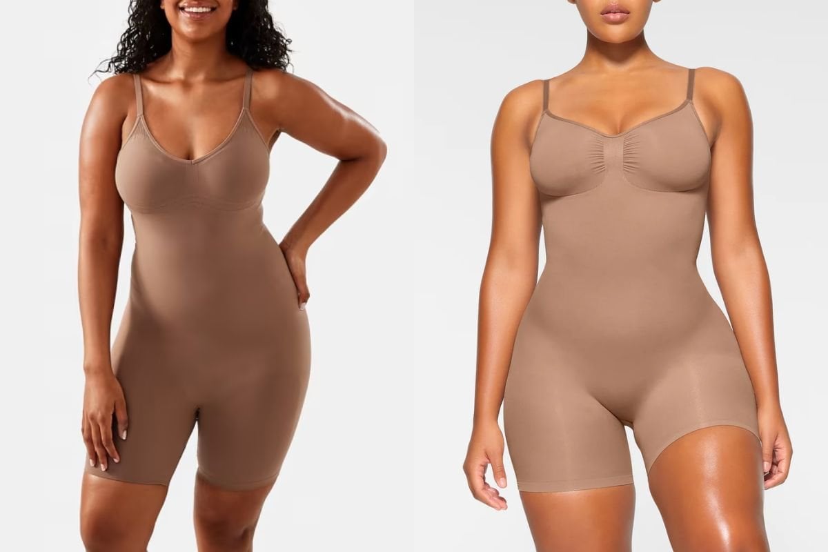 Shoppers go wild for Kmart dupe of iconic Kardashian brand bodysuits  scanning for $133 less at the till