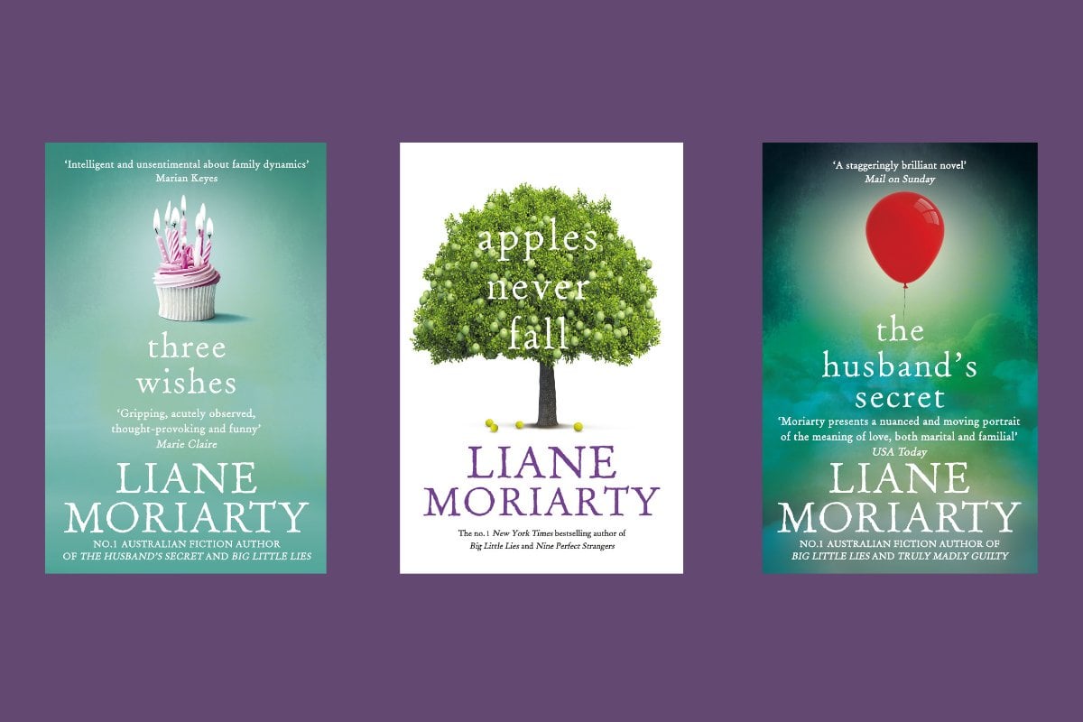 Apples never fall. Liane Moriarty books.