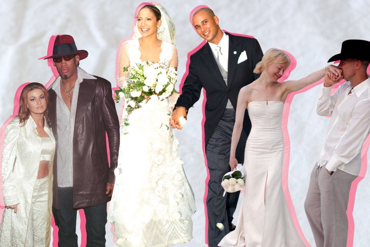 Carmen Electra And Dennis Rodman Wedding