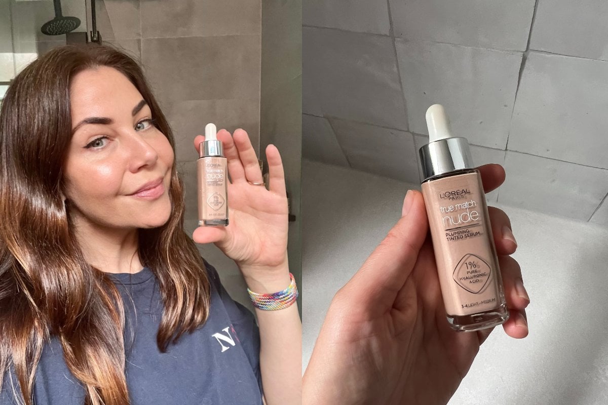 Leigh Campbell Tries New Plumping Tinted Serum