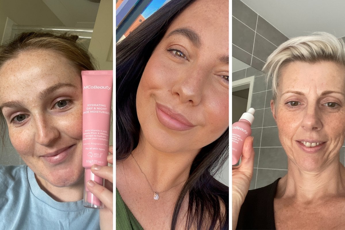 15 women test MCoBeauty's new natural skincare range.