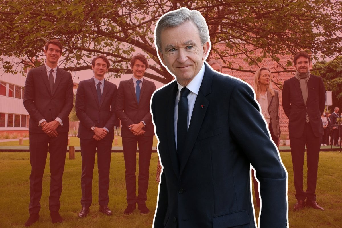 The World's Richest Person Auditions His Five Children to Run LVMH