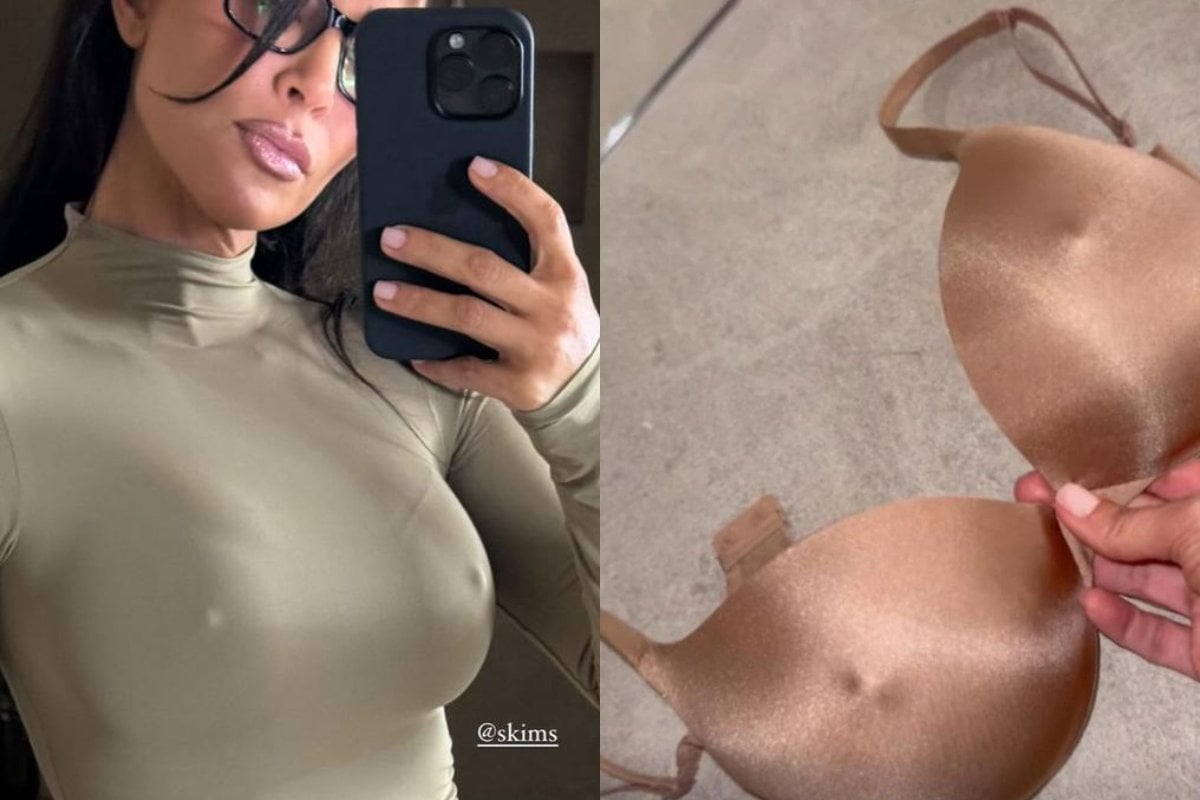 Kim Kardashian Shuts Down Instagram With Boob Lingerie Photos