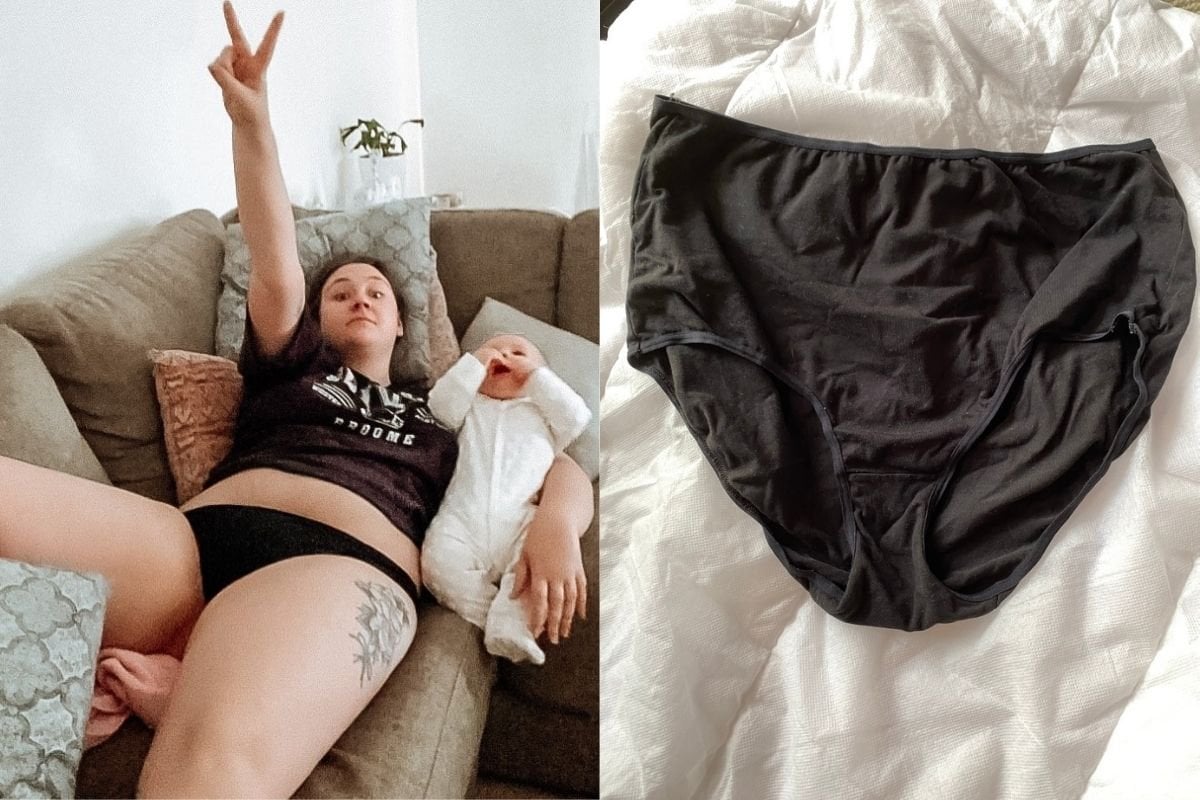 A pair of knickers helped me accept my post partum body.