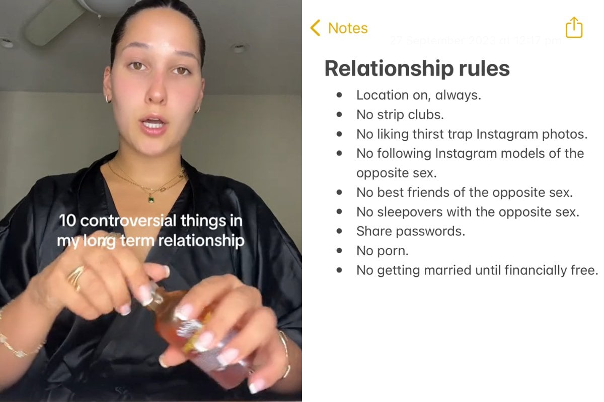 TikTok relationship rules: Are rules for your partner a red flag?