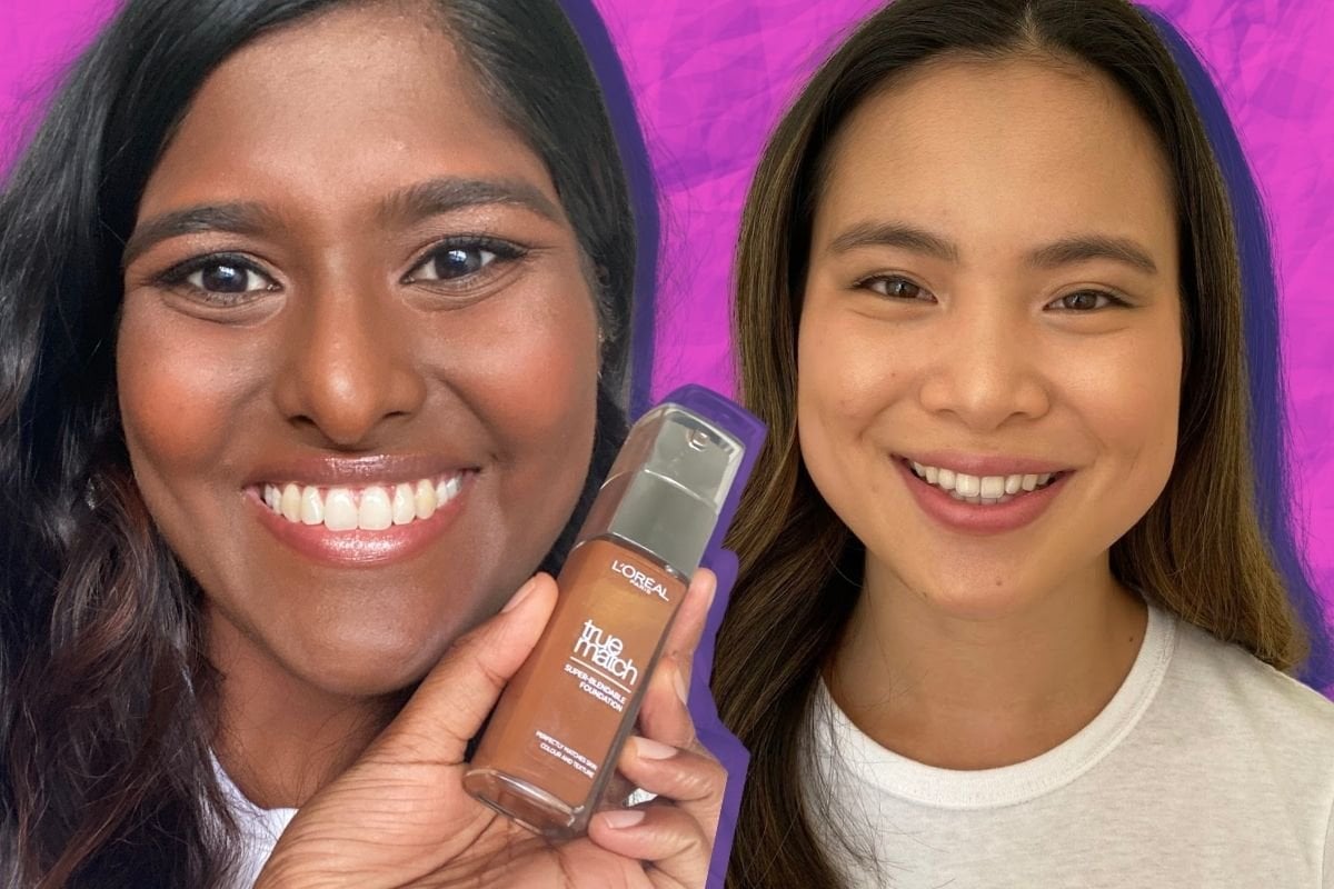 L'Oreal True Match Foundation shades: 40 women try it.