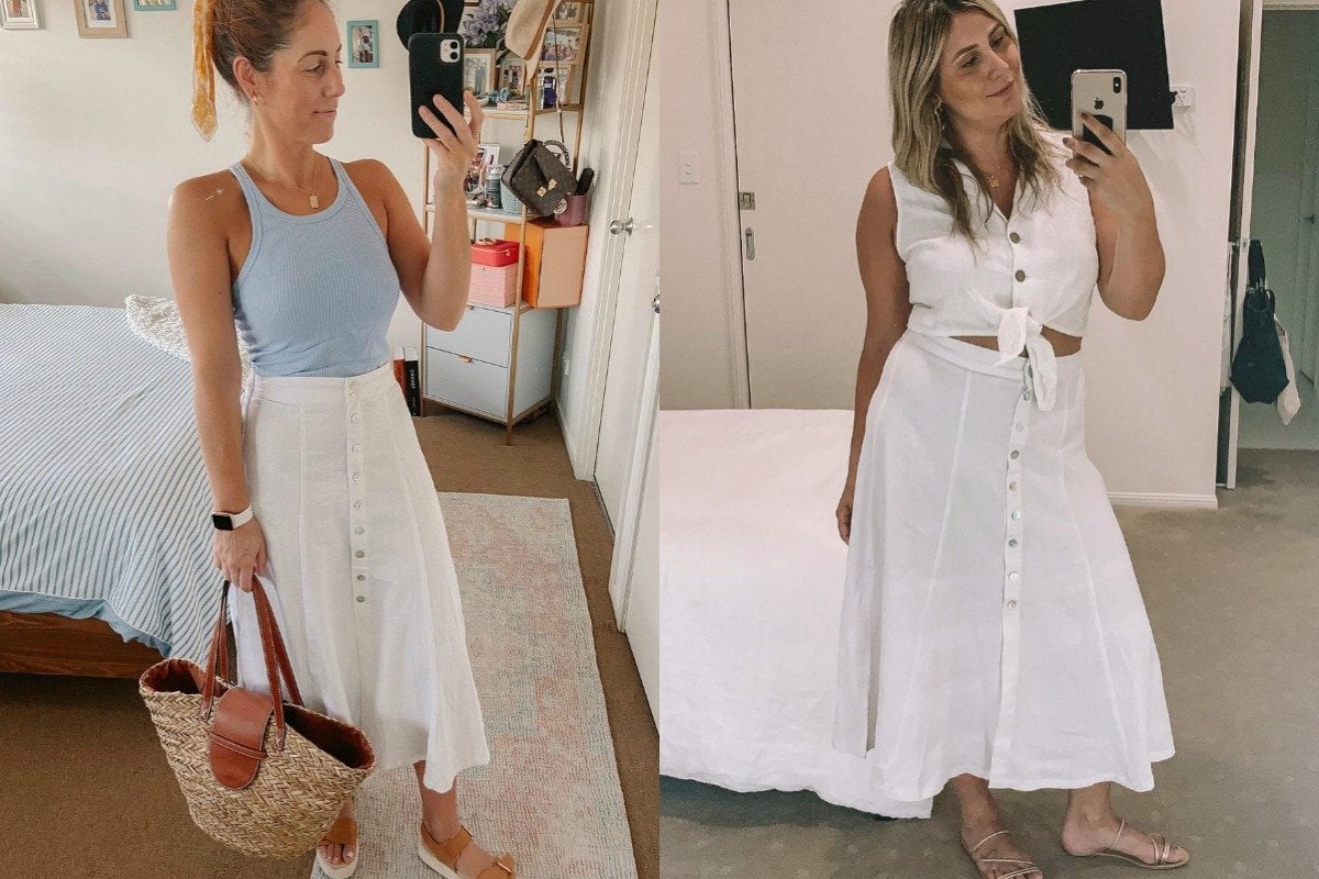 The 20 Kmart linen skirt you need this summer