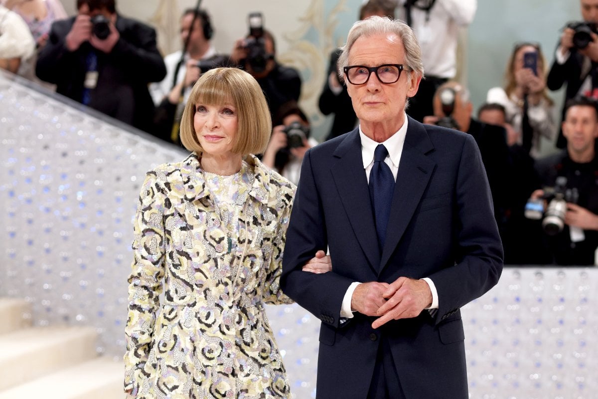 Ok. So. Bill Nighy and Anna Wintour are dating.