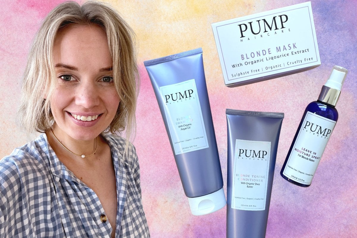 Pump Haircare Blonde Shampoo Test