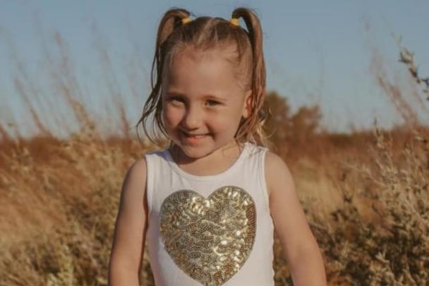 A photo of young Cleo Smith.