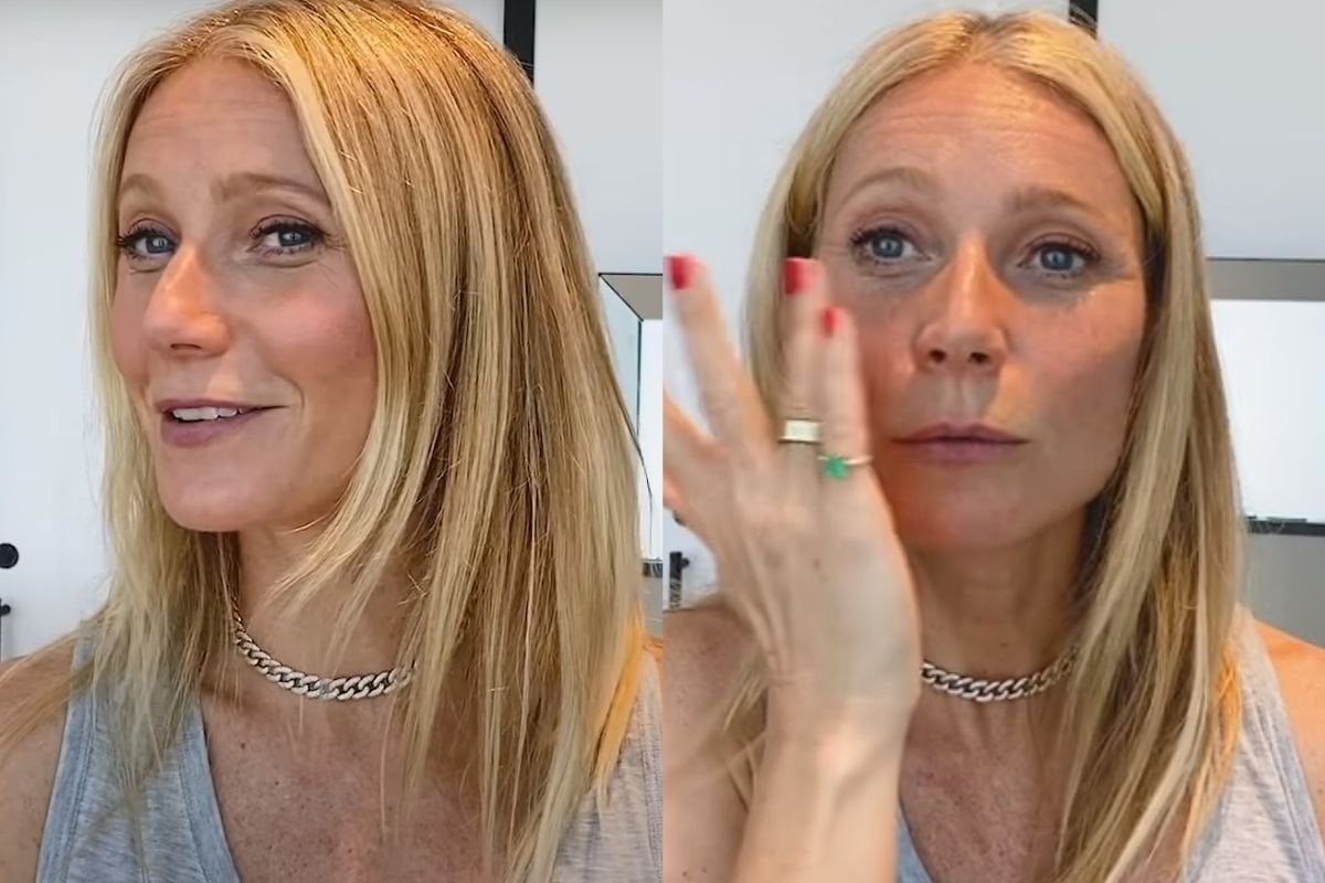 Why the Gwyneth Paltrow skincare routine video is toxic.