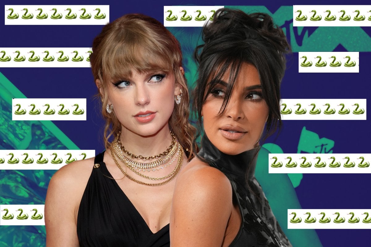 Interview Reignites Kim Kardashian Taylor Swift Feud 7675