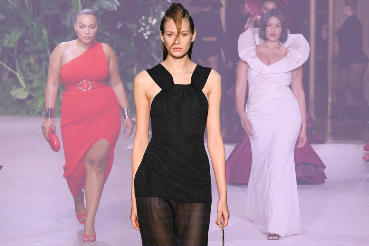 Plus size models are disappearing from the runway. Maybe that's a