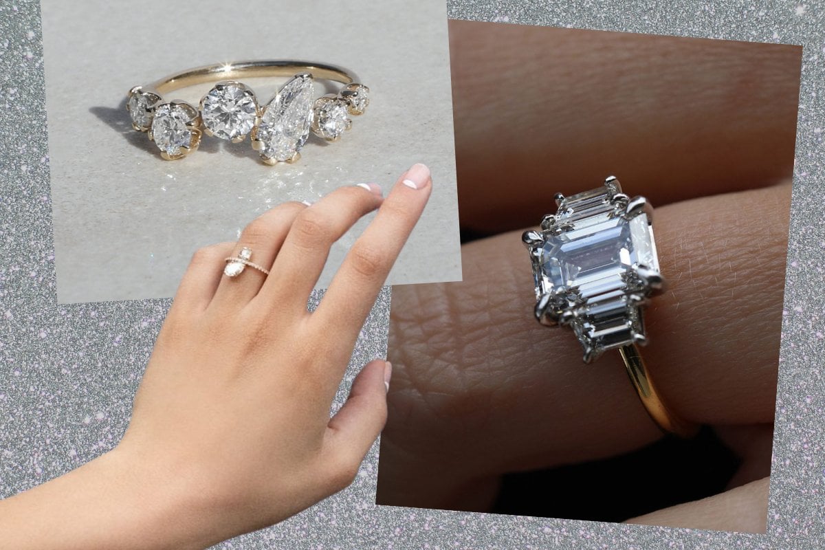 diamond engagement ring trends 2021