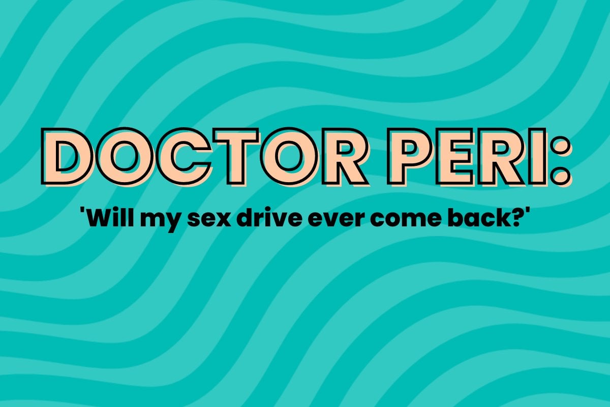 What to do about your sex drive in perimenopause.