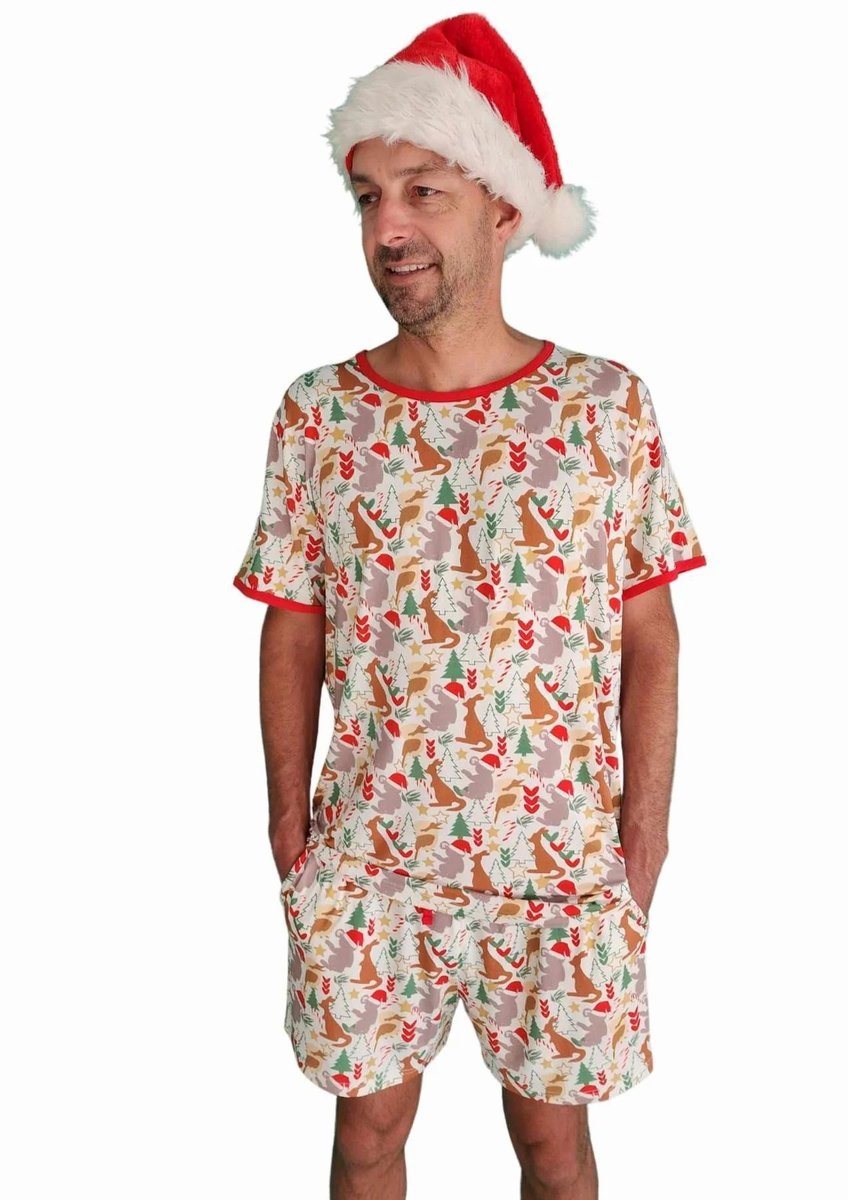 Matching Christmas PJs for your whole family.