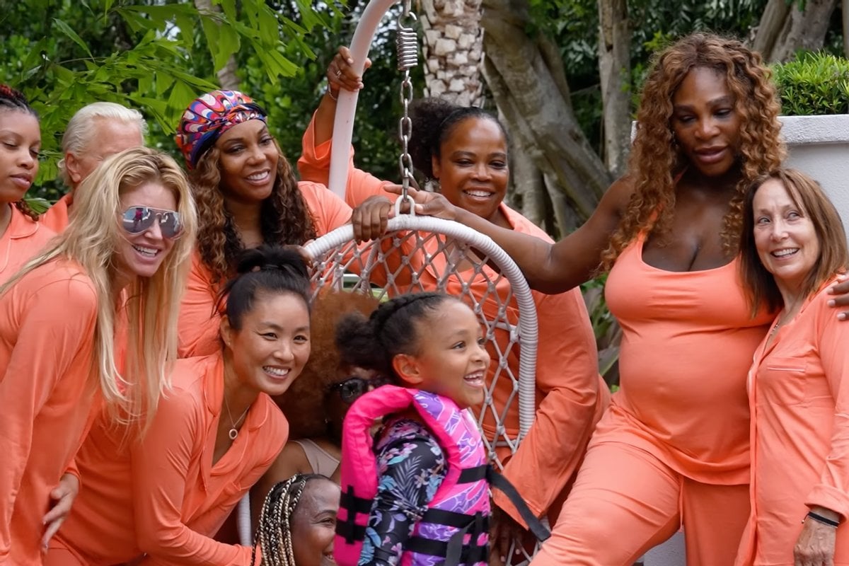 Serena Williams Celebrates Pregnancy at 'Pre-Push Party' With