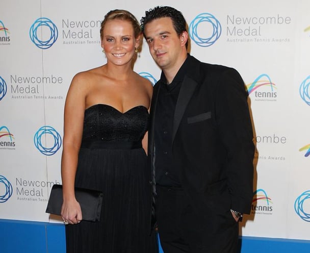 Jelena Dokic and Tin Bikic