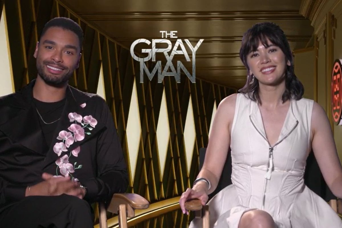THE GRAY MAN cast & creators talk inspirations in exclusive interviews!