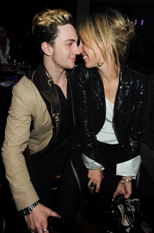 Aaron Taylor Johnson and Sam Taylor Johnson in the early days of their romance.