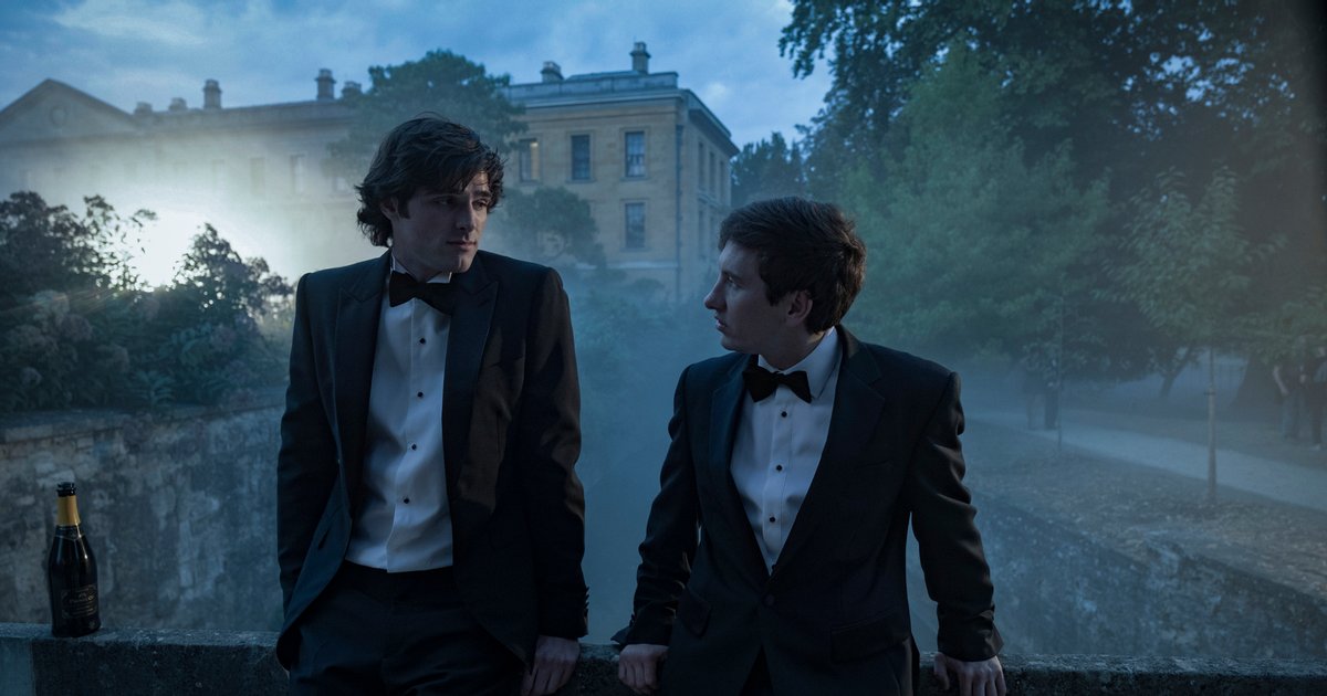 Jacob Elordi reacts to Saltburn viral moments.