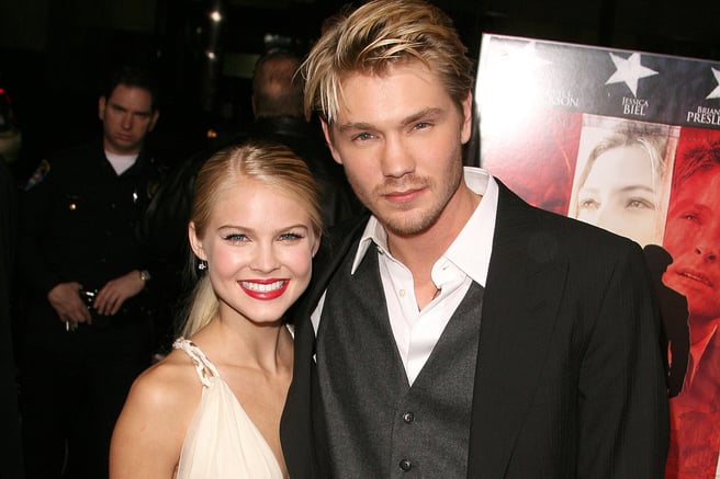 Chad Michael Murray and his then-fiancee Kenzie Dalton in 2006