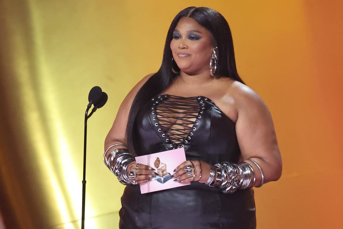 Where was Lizzo at the 2024 Grammy Awards?