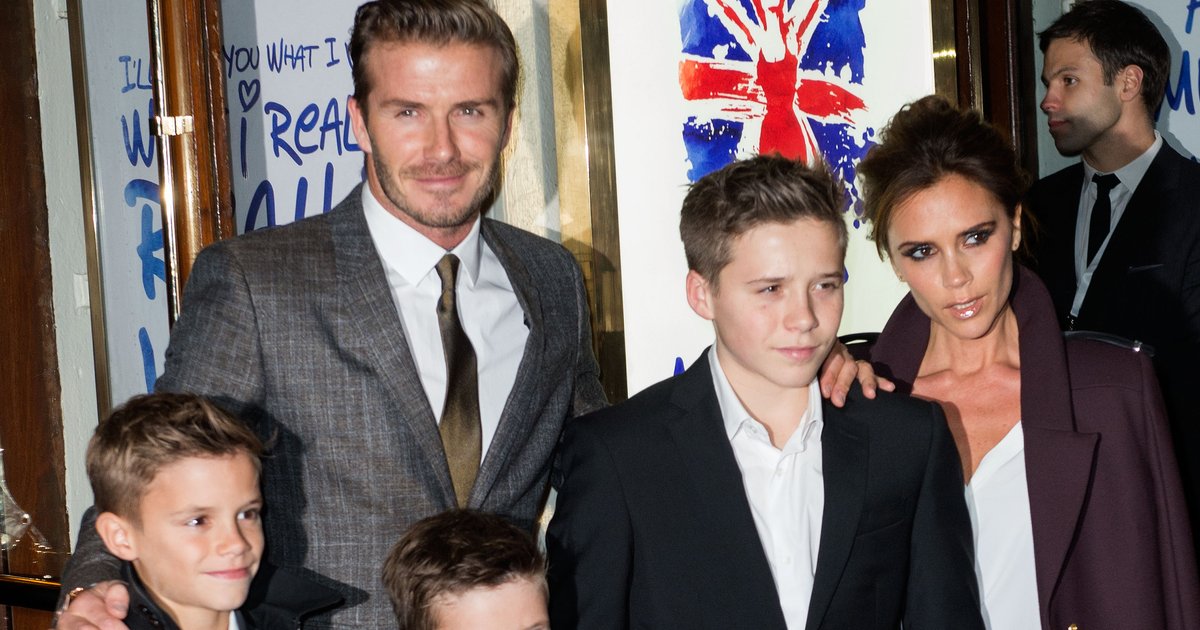 Why David Beckham nearly missed his son's birth.