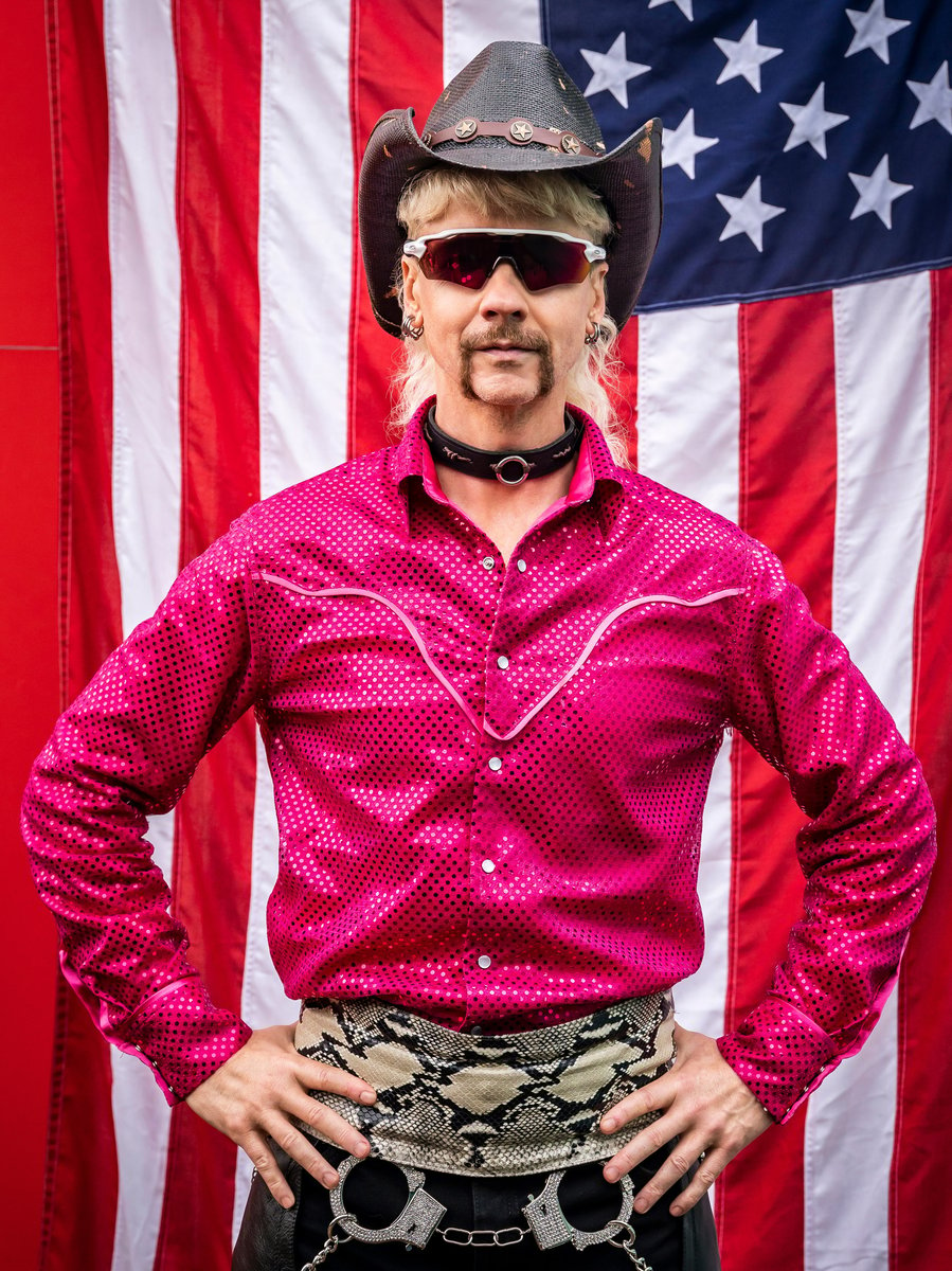 Joe exotic hot sale red shirt