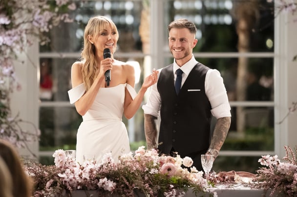 Madeleine and Ash getting married on MAFS 2024.