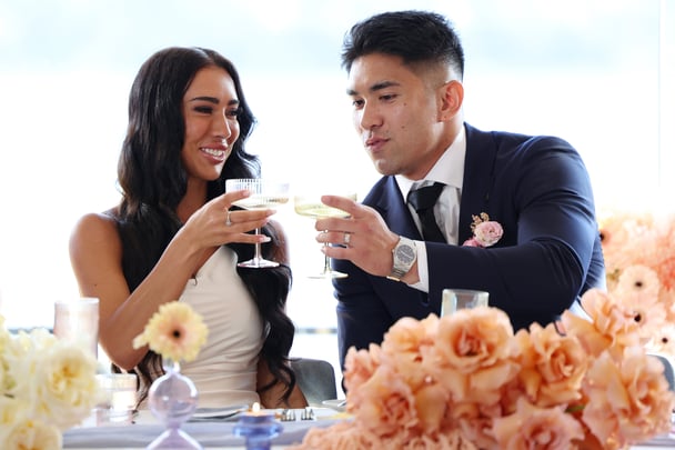 Jade and Ridge getting married on MAFS 2024.