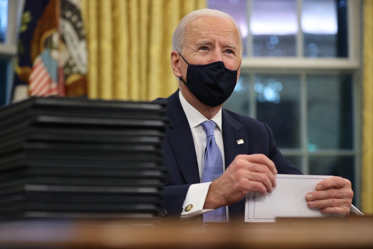 biden day one executive orders