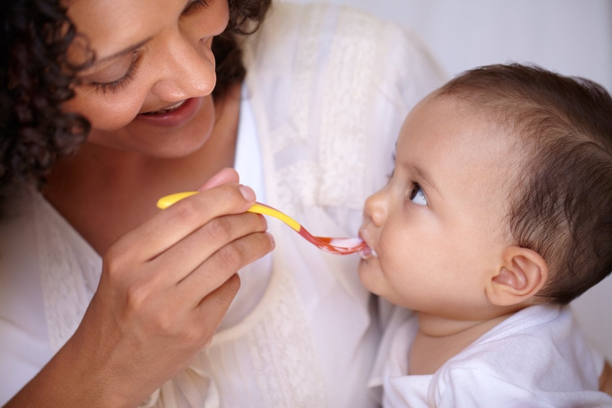 Introducing Solids to Baby + My Approach - Eating Bird Food