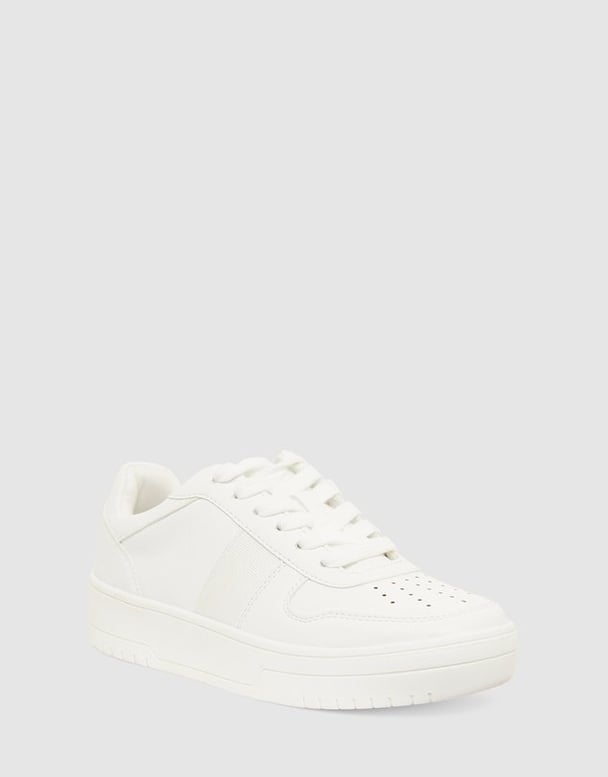 white sneakers from Sandler