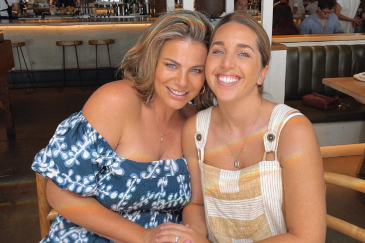 Fiona Falkiner and Hayley Willis are officially married.