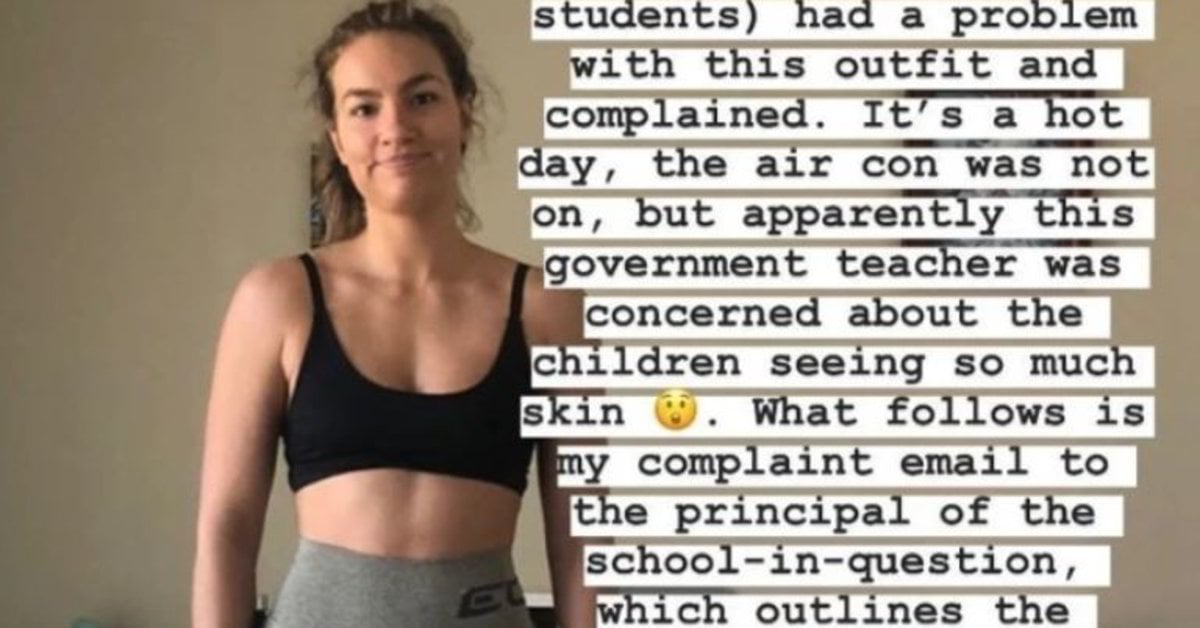 Gym wear shaming: I was kicked out of the gym.