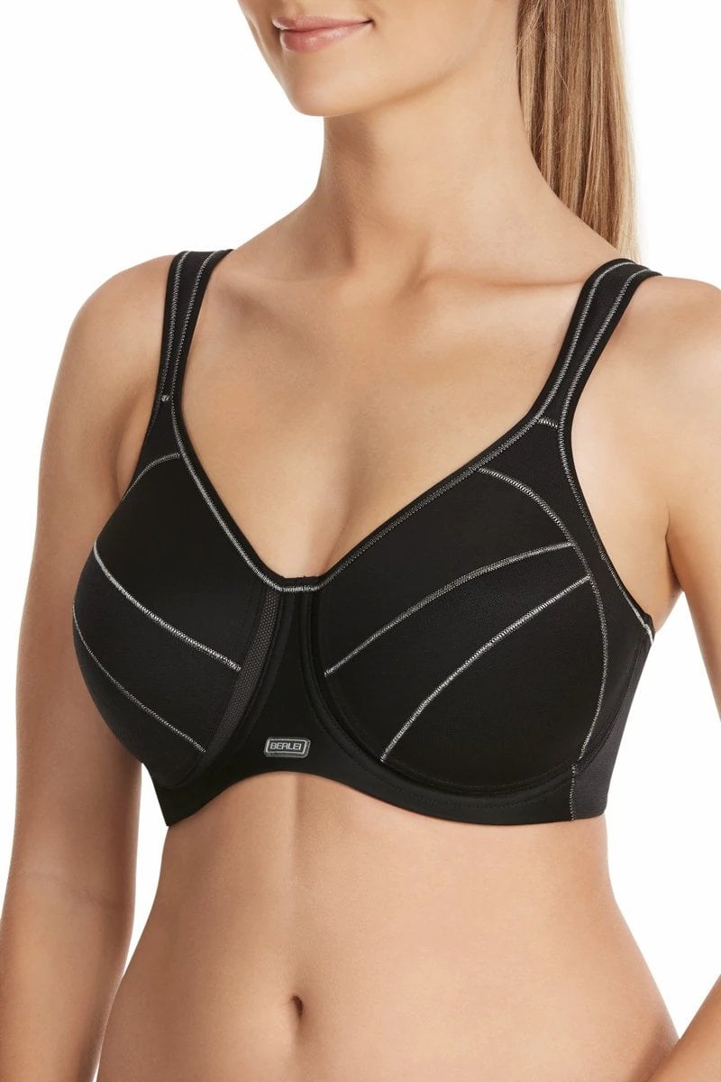 BerleiTech Ultimate Performance Sports Bra - Black