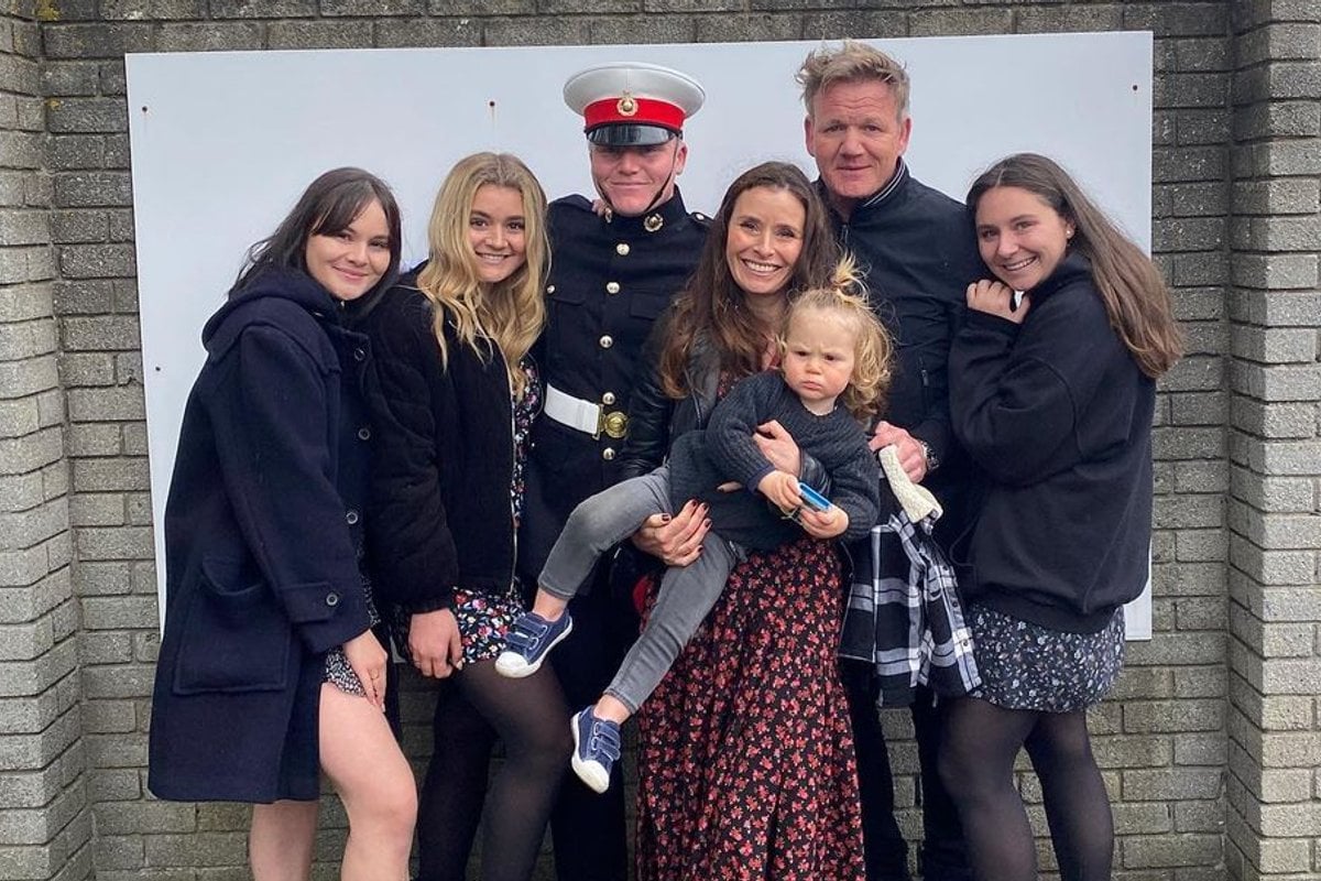 Gordon Ramsay family: His wife, Tana, and five kids.