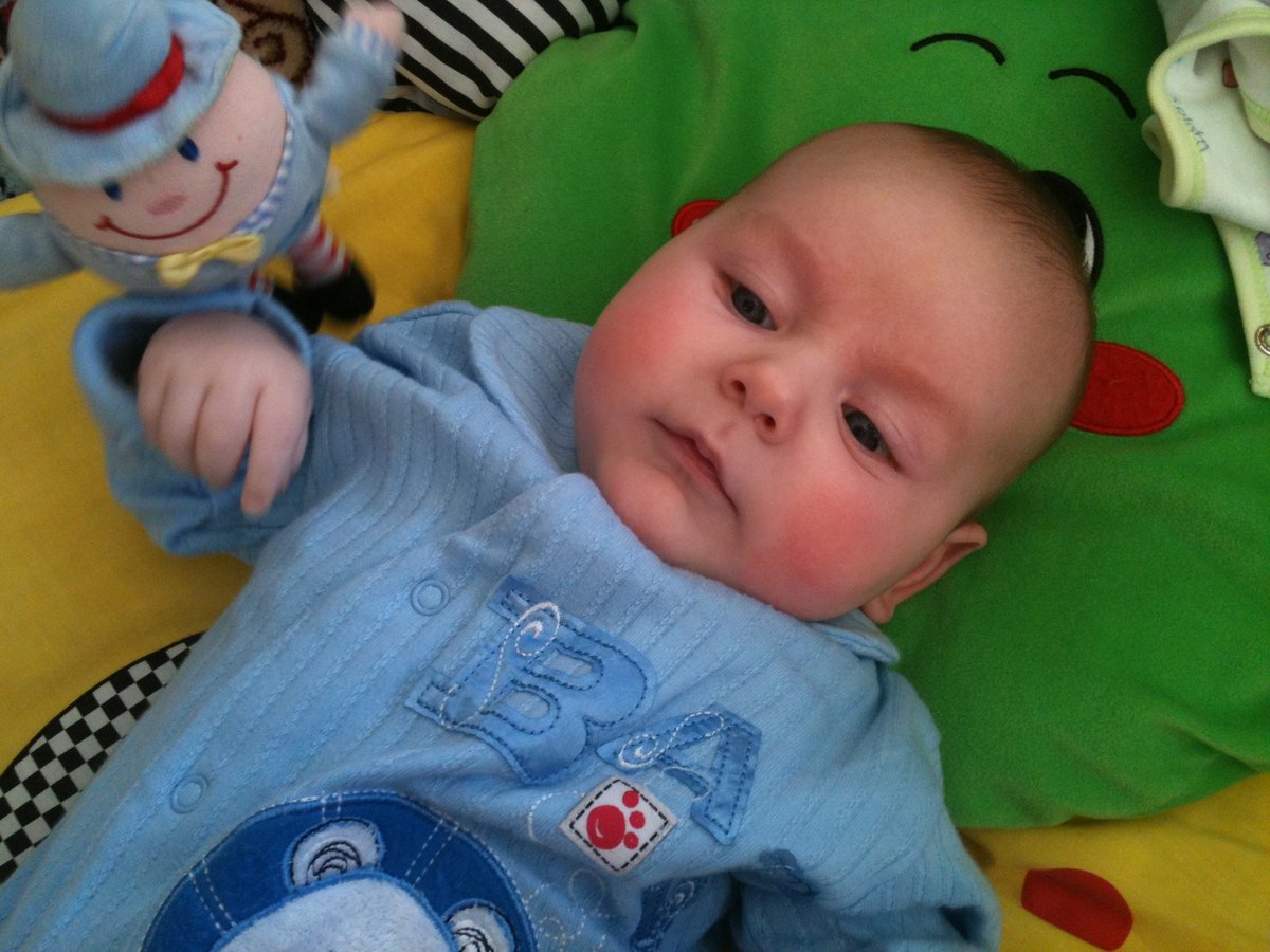 Hamish as a baby. Image: Supplied. 
