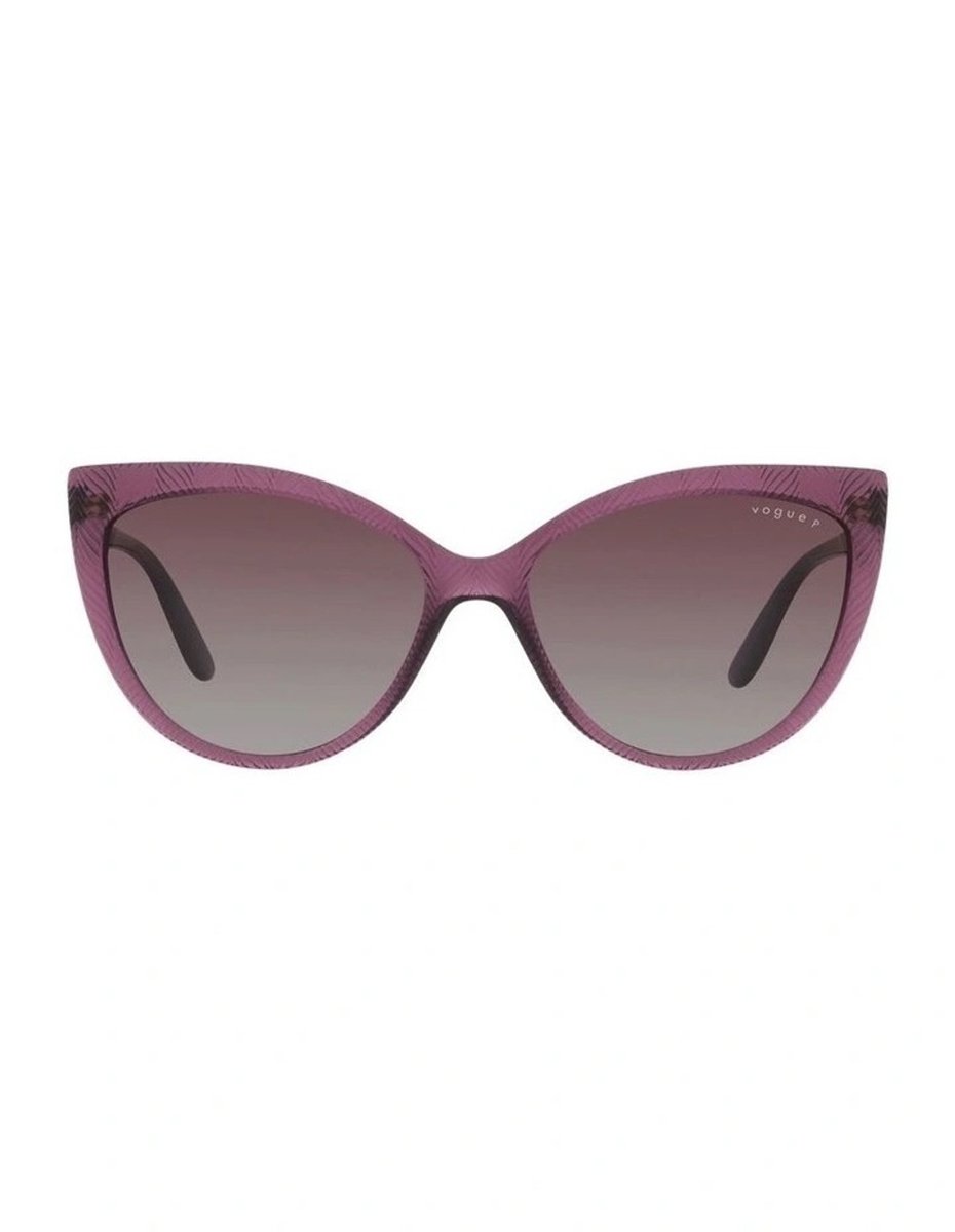 Vogue Polarised Sunglasses in Violet.
