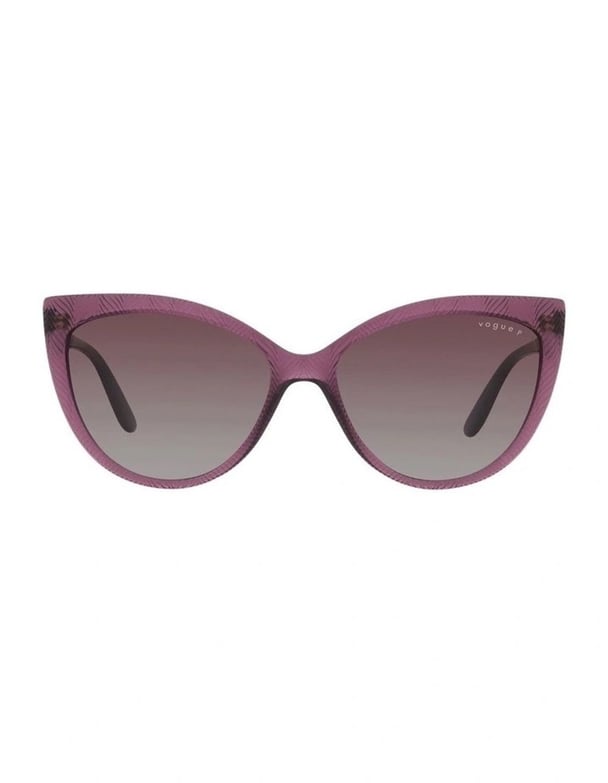 Vogue Polarised Sunglasses in Violet.