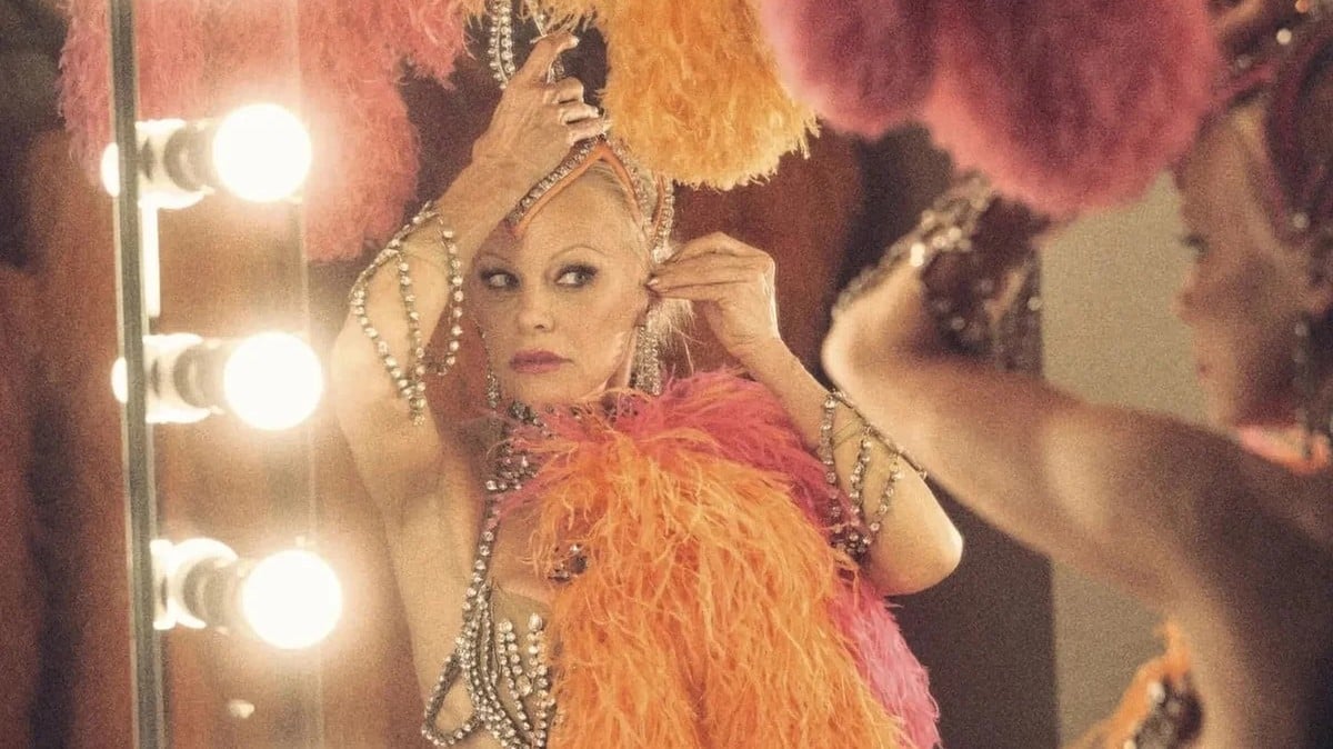 Pamela Anderson in The Last Showgirl. 