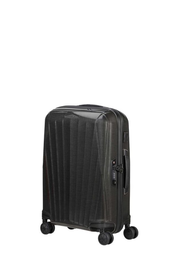black suitcase from Samsonite