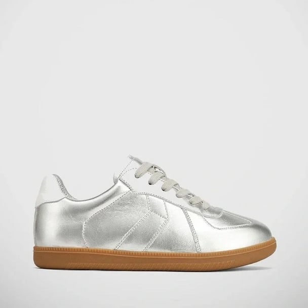 metallic leather sneaker from Wittner