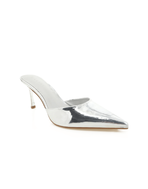Billini Xayden Silver Chrome heels