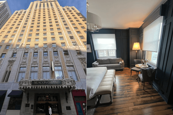 Beacon Grand Hotel San Francisco exterior and interior