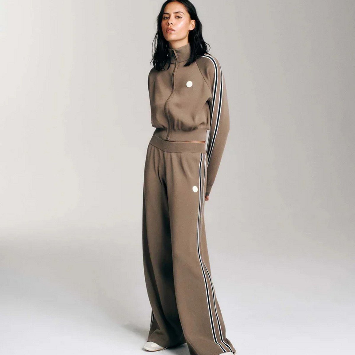wide leg knit track pants from P.E Nation