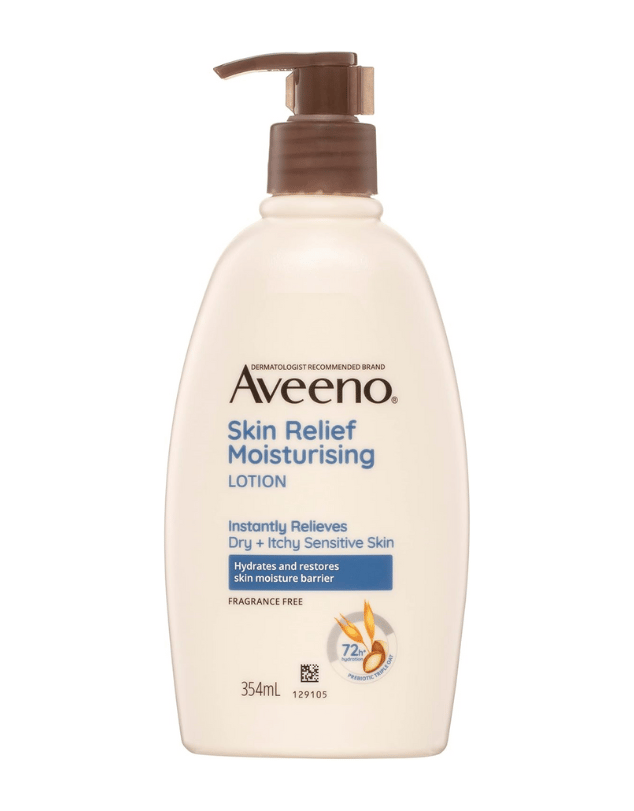 Aveeno Skin Relief Fragrance Free Body Lotion Shea Butter